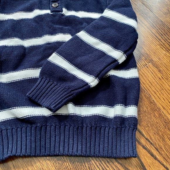 NWT! Gymboree Sweater Dark Blue/White (5-6 YR) - Picture 3 of 6
